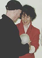 Foto tijdens expositie