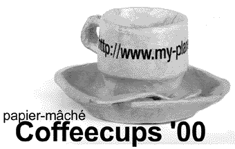 my-place papier mache koffiekop