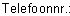 Telefoonnummer